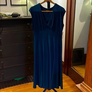 Turquoise dress